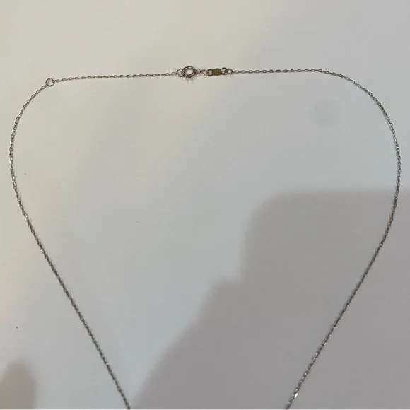 KAY JEWELERS NEW Center of Me Diamond 1/10 ct tw Sterling Silver 18” Necklace - Picture 6 of 9